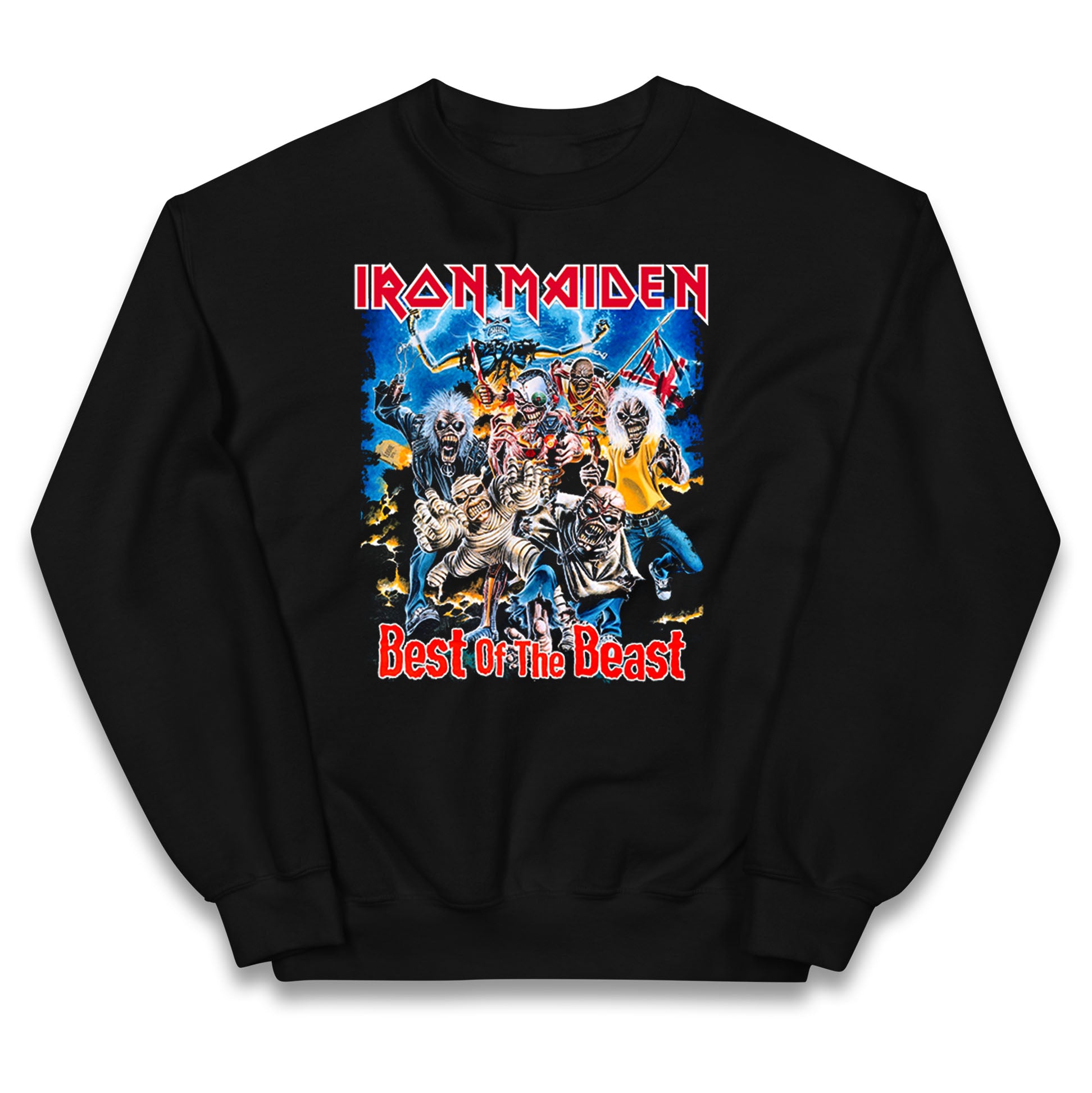 Iron Maiden Best Of The Beast Kids Jumper