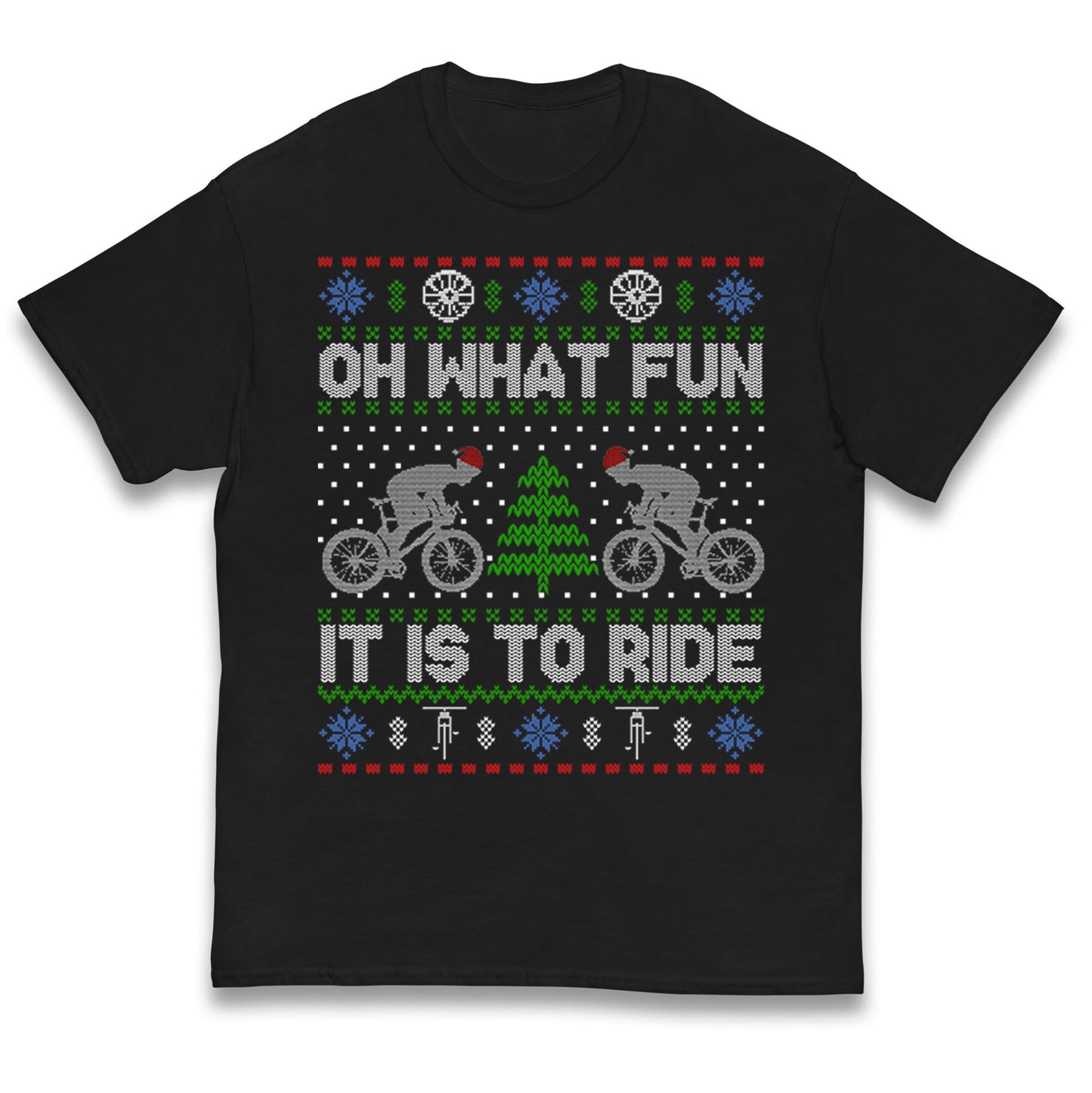 BMX Christmas Kids T Shirt
