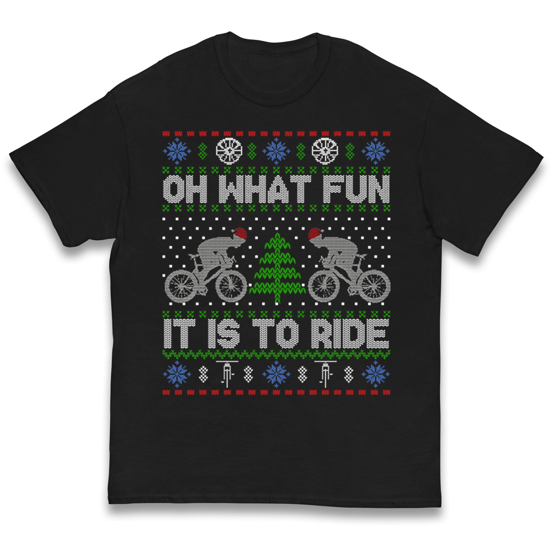 BMX Christmas Kids T Shirt