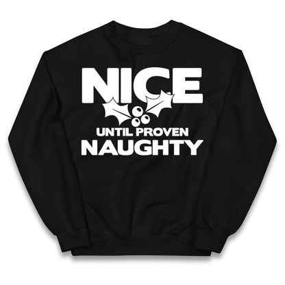 Naughty list Kids Jumper