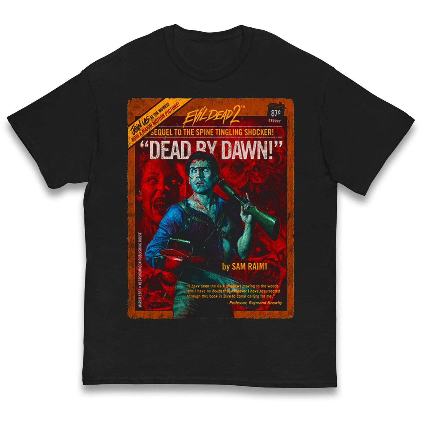 Evil Dead 2 Dead By Dawn Kids T Shirt
