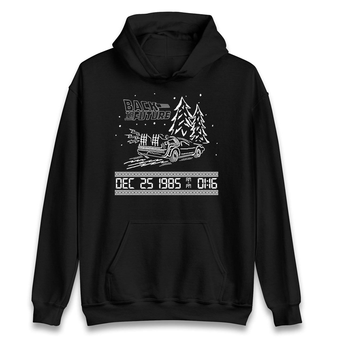 Dec 25 1985 Christmas Hoodie