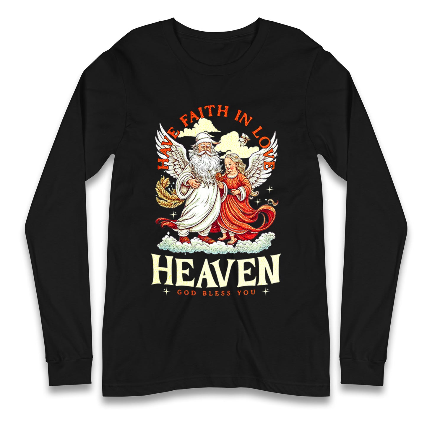 God Bless You Longsleeve T Shirt