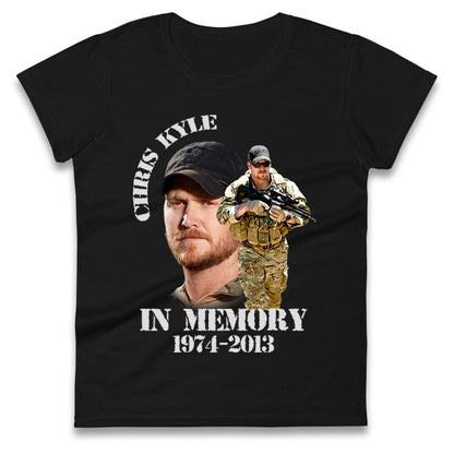 Chris Kyle Memorial Ladies T Shirt