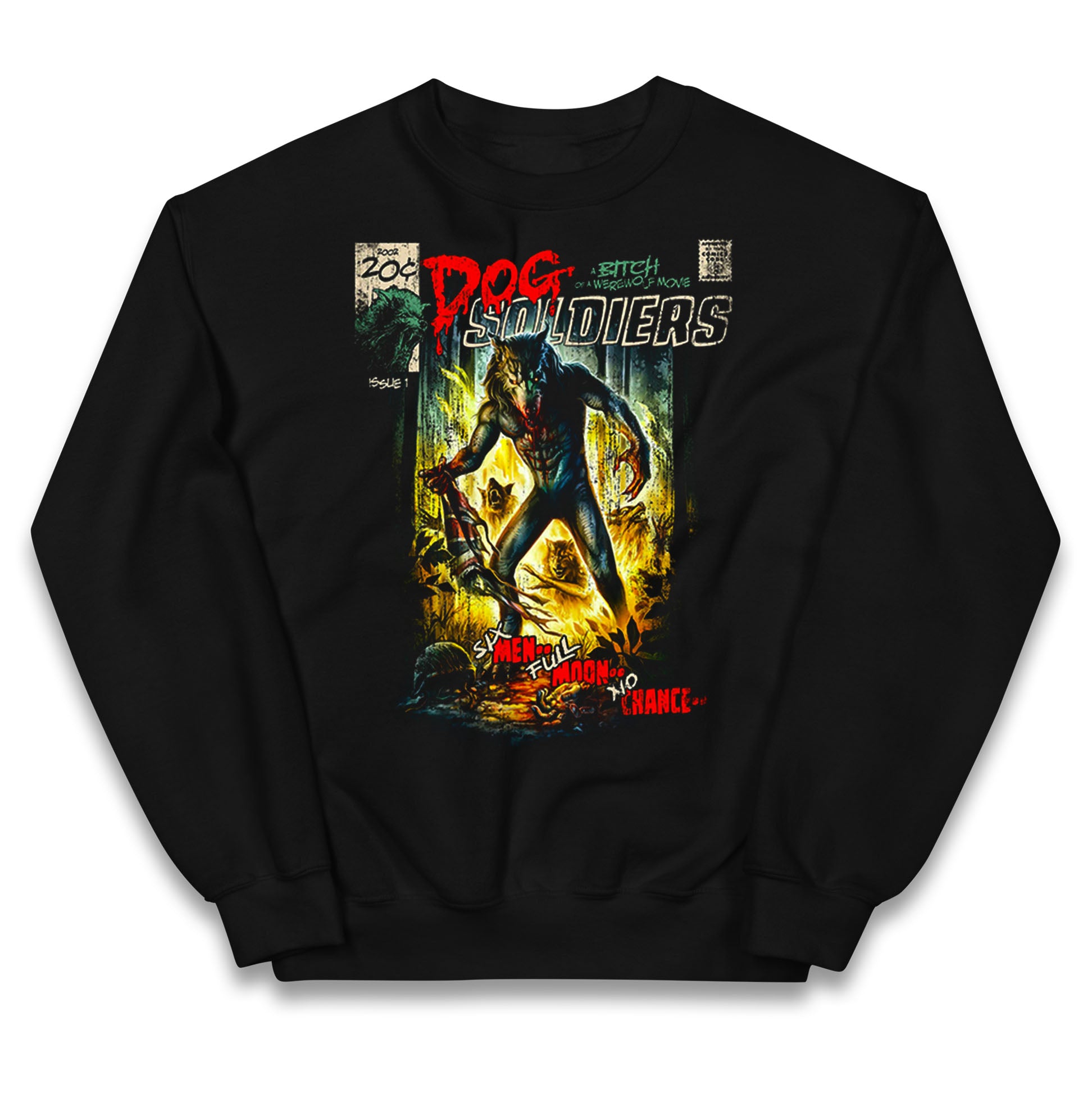 Dog Soldiers A Bitch Of A Werewolf Kids Jumper