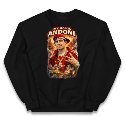 My Homie Andoni Iraola Liverpool Football Kids Jumper
