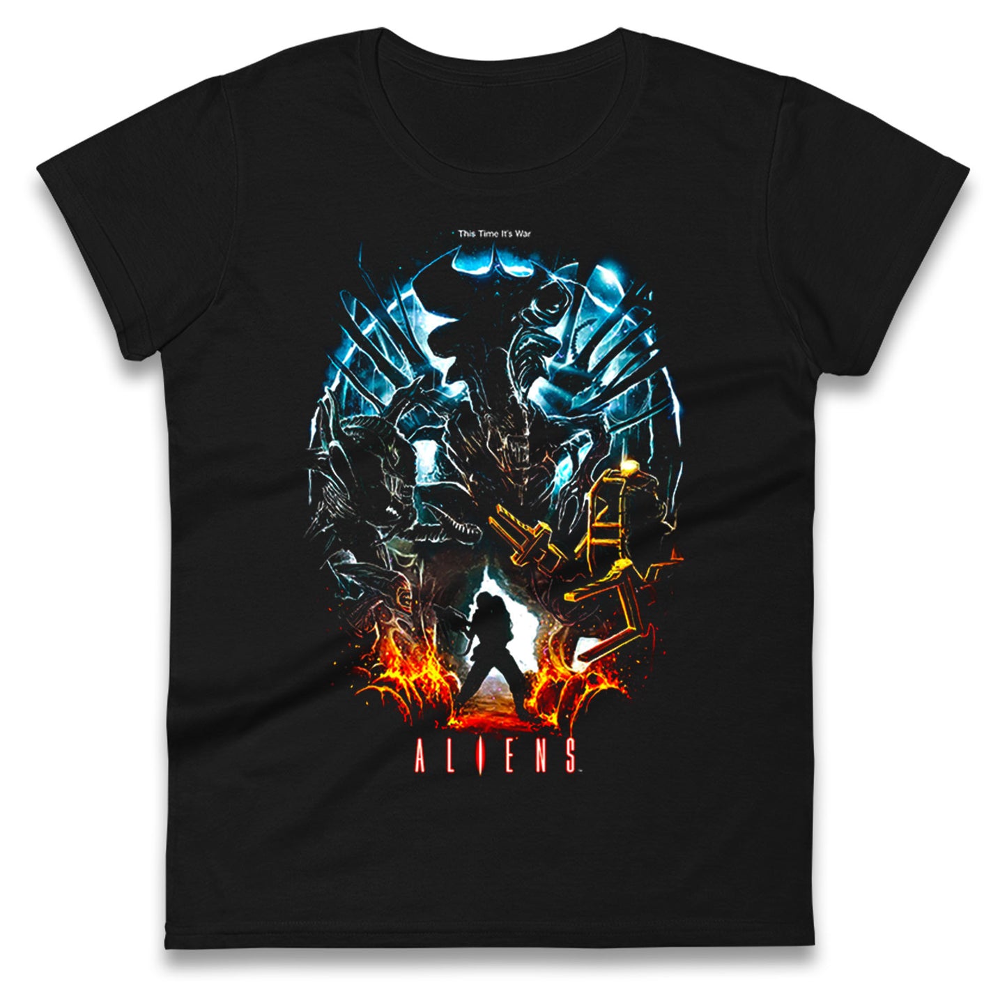 Aliens Ladies T Shirt