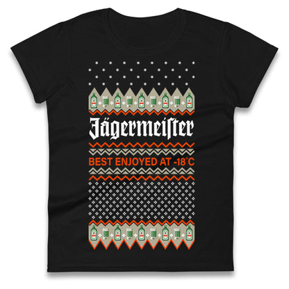 Jagermeister Shots Ladies T Shirt