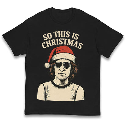 Christmas John Lennon Christmas Kids T Shirt