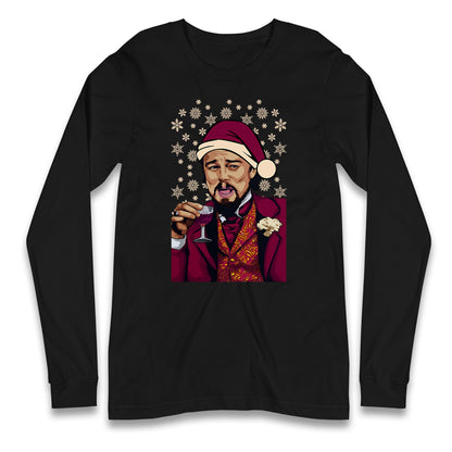 leonardo dicaprio christmas long sleeve t shirt