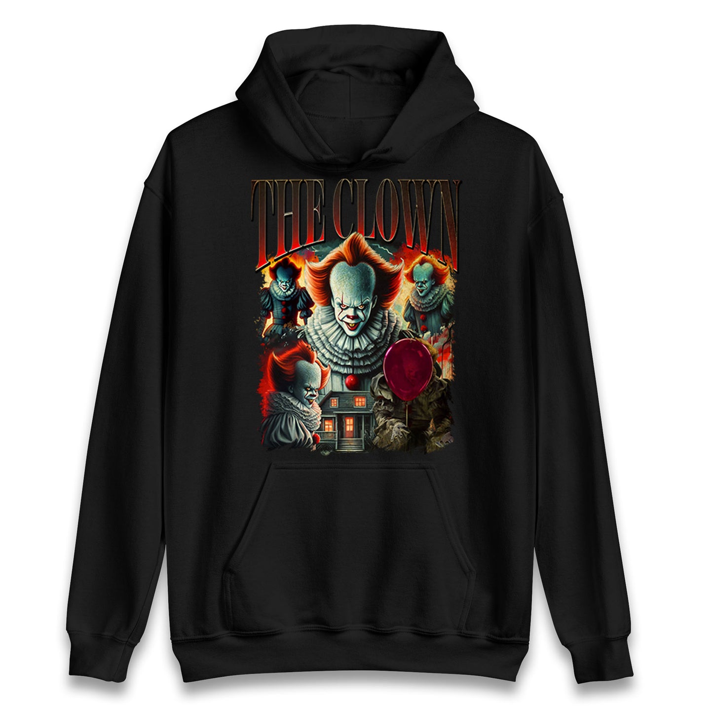 The Clown Halloween Bootleg Unisex Hoodie