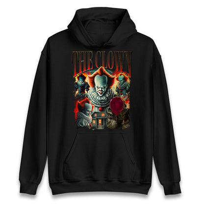 The Clown Halloween Bootleg Unisex Hoodie