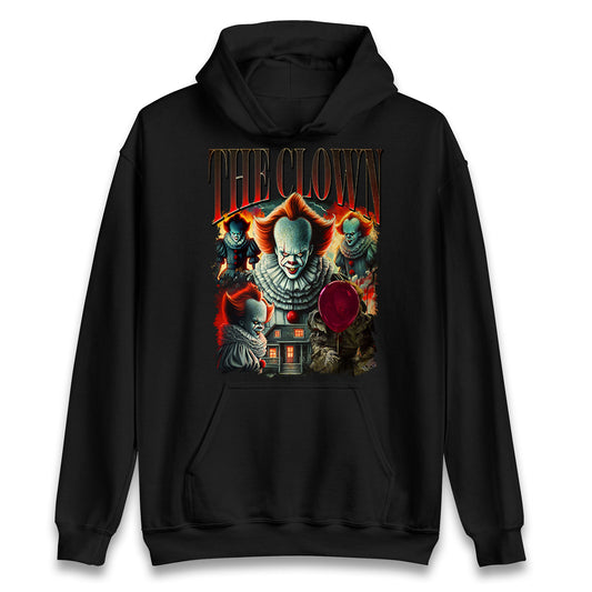 The Clown Halloween Bootleg Unisex Hoodie