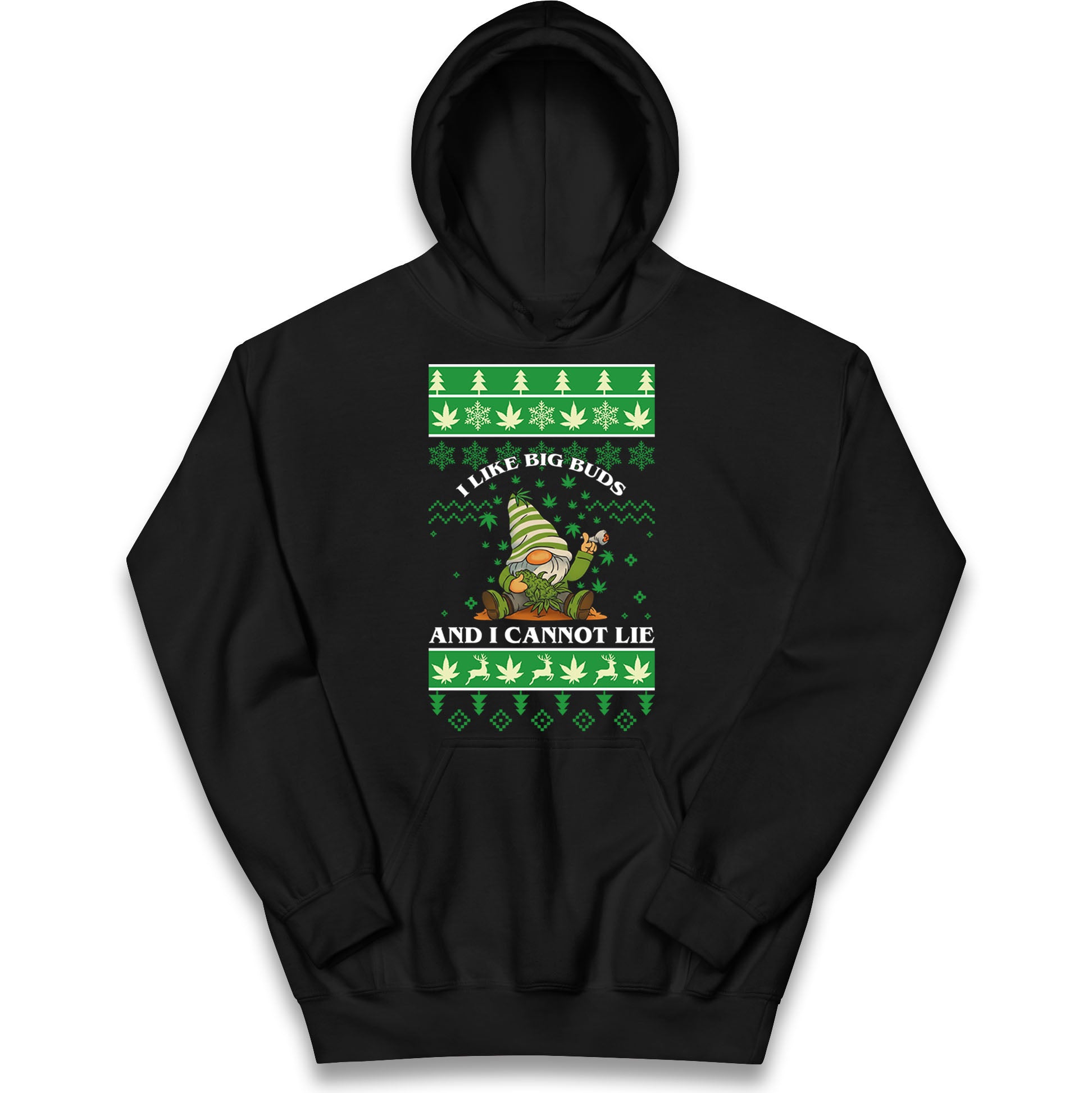 Cannabis Christmas Kids Hoodie