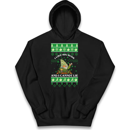 Cannabis Christmas Kids Hoodie