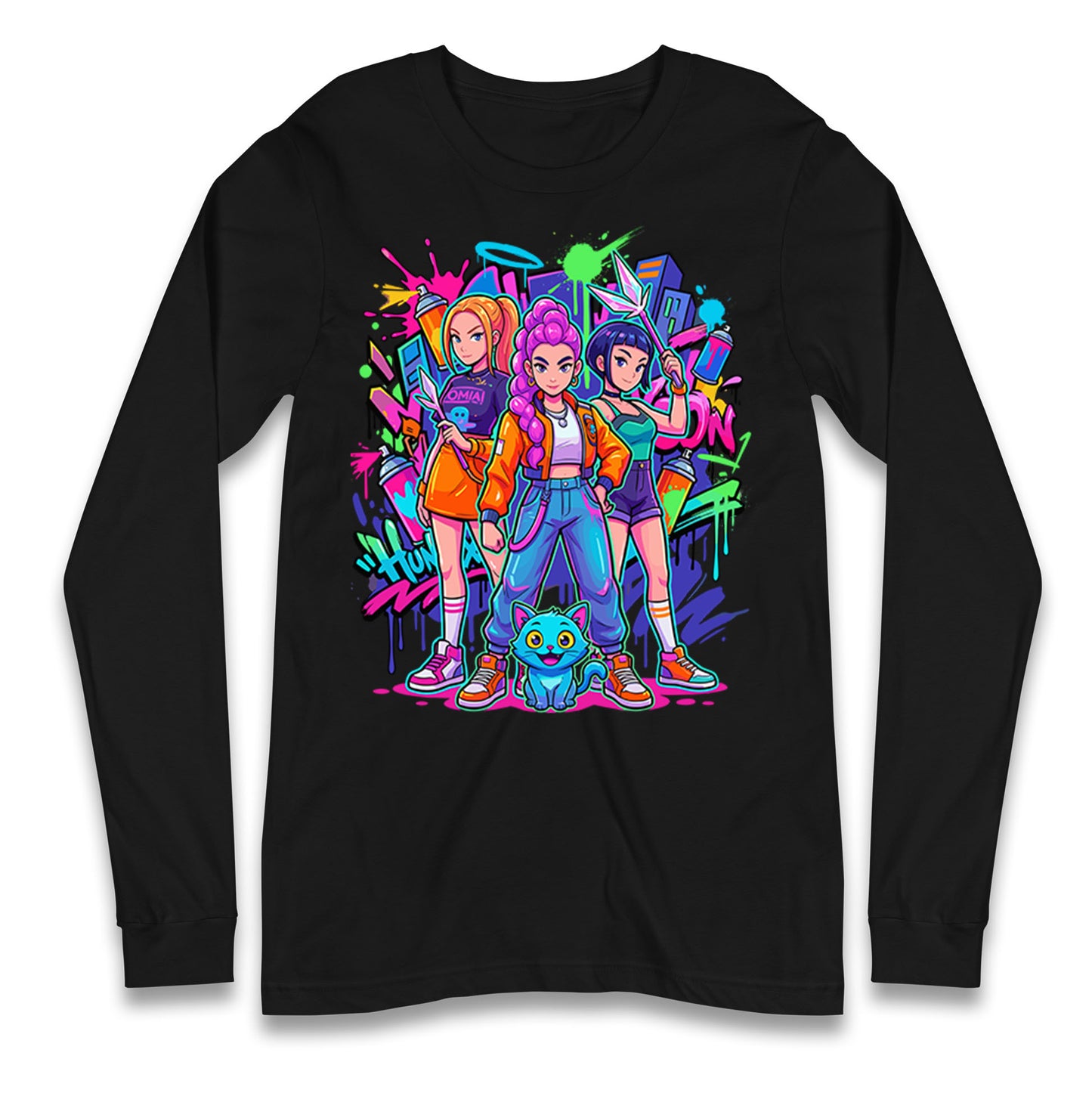 Demon Hunters Longsleeve T Shirt 