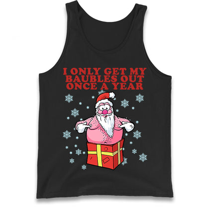 Fat Santa Christmas Funny Tank Top