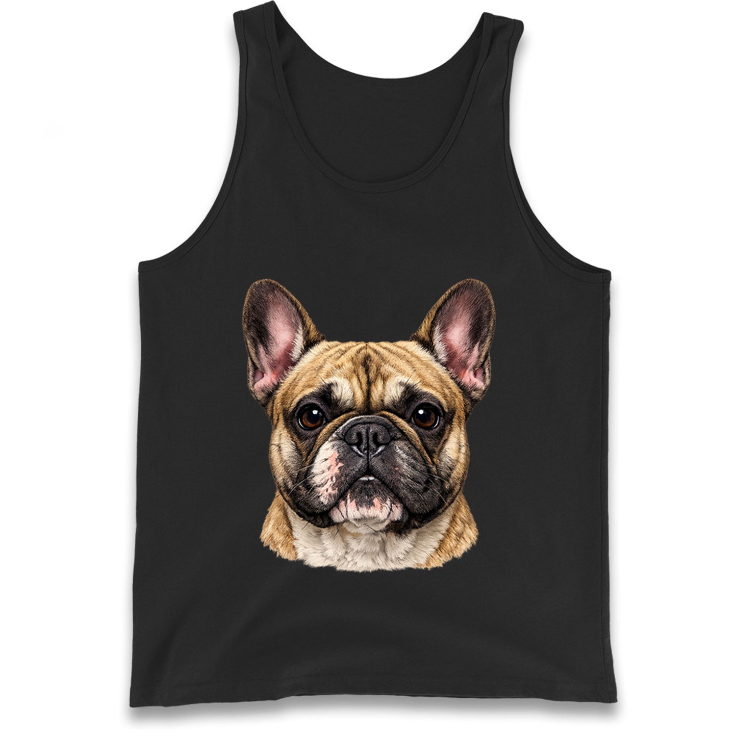French Bulldog Face Tank Top