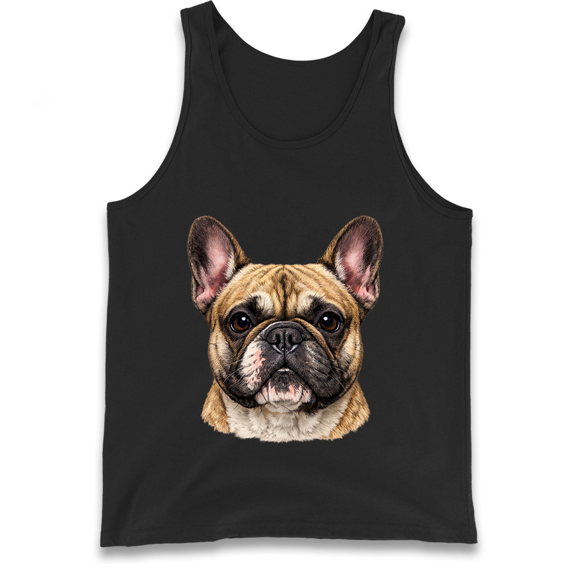 French Bulldog Face Tank Top
