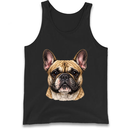 French Bulldog Face Tank Top