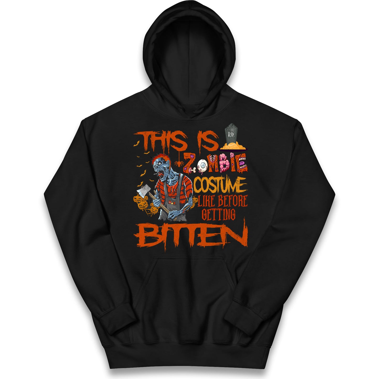 Zombie Costume Halloween Hoodie

