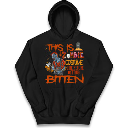 Zombie Costume Halloween Hoodie
