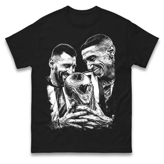 Lionel Messi Angel Di Maria T Shirt