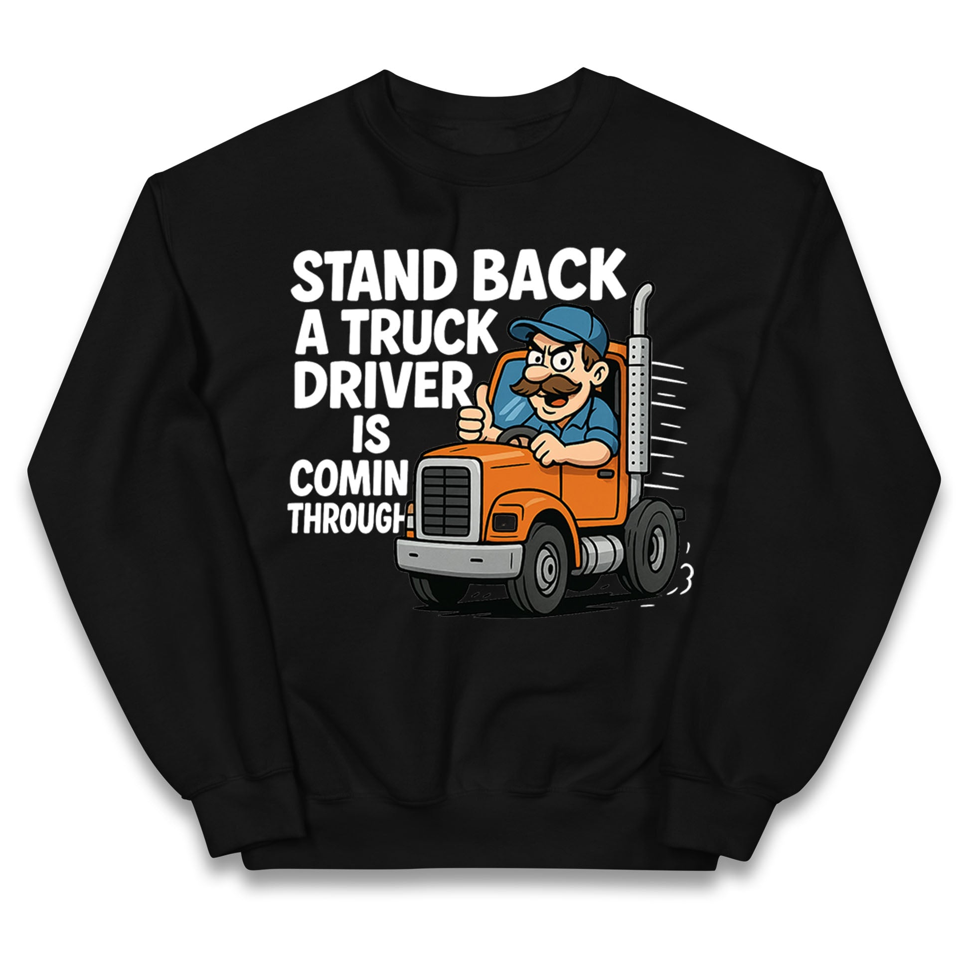 Truck Driver Kids Jumper 