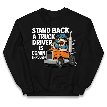 Truck Driver Kids Jumper 