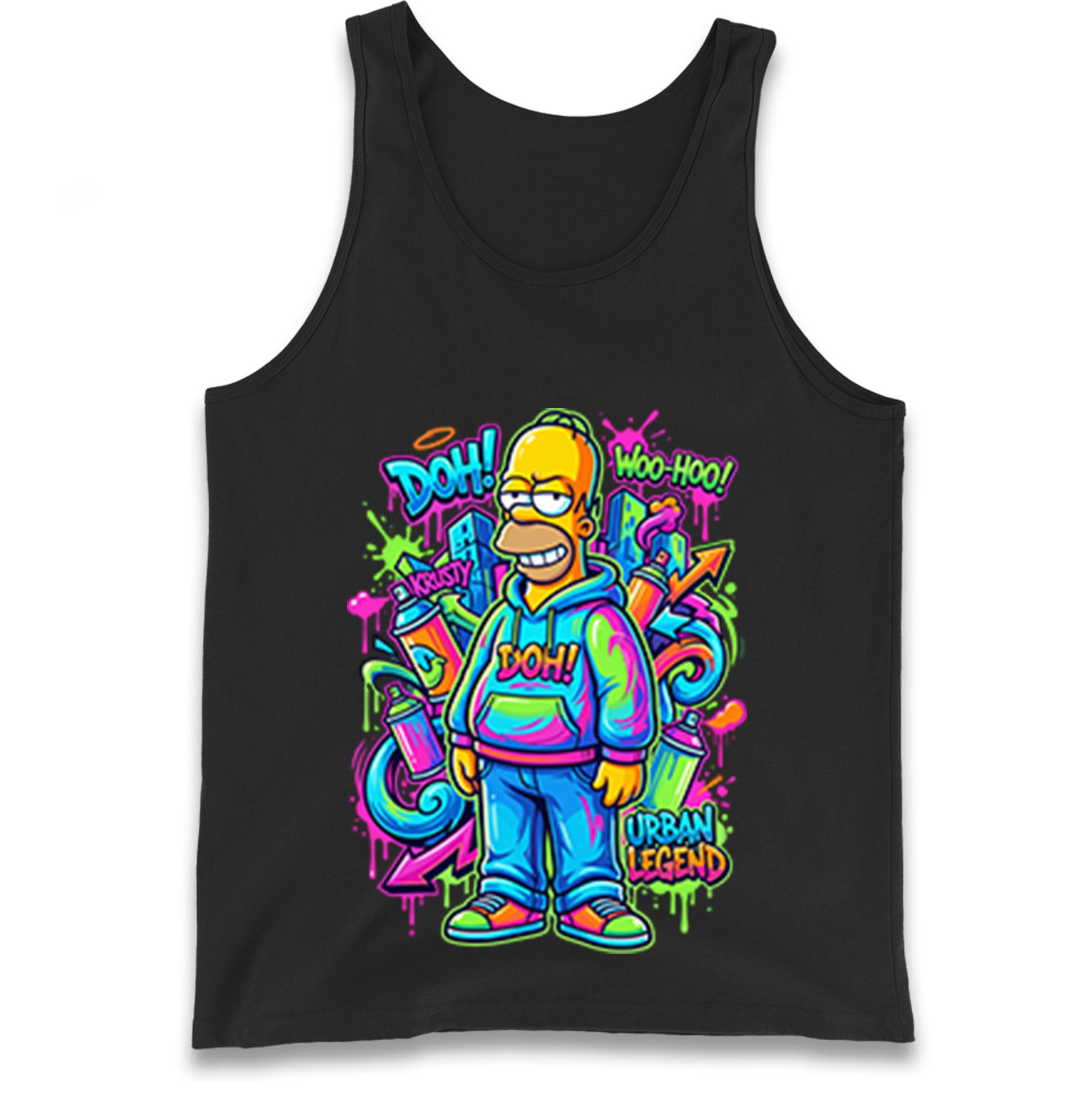 Homer Simpson Tank Top