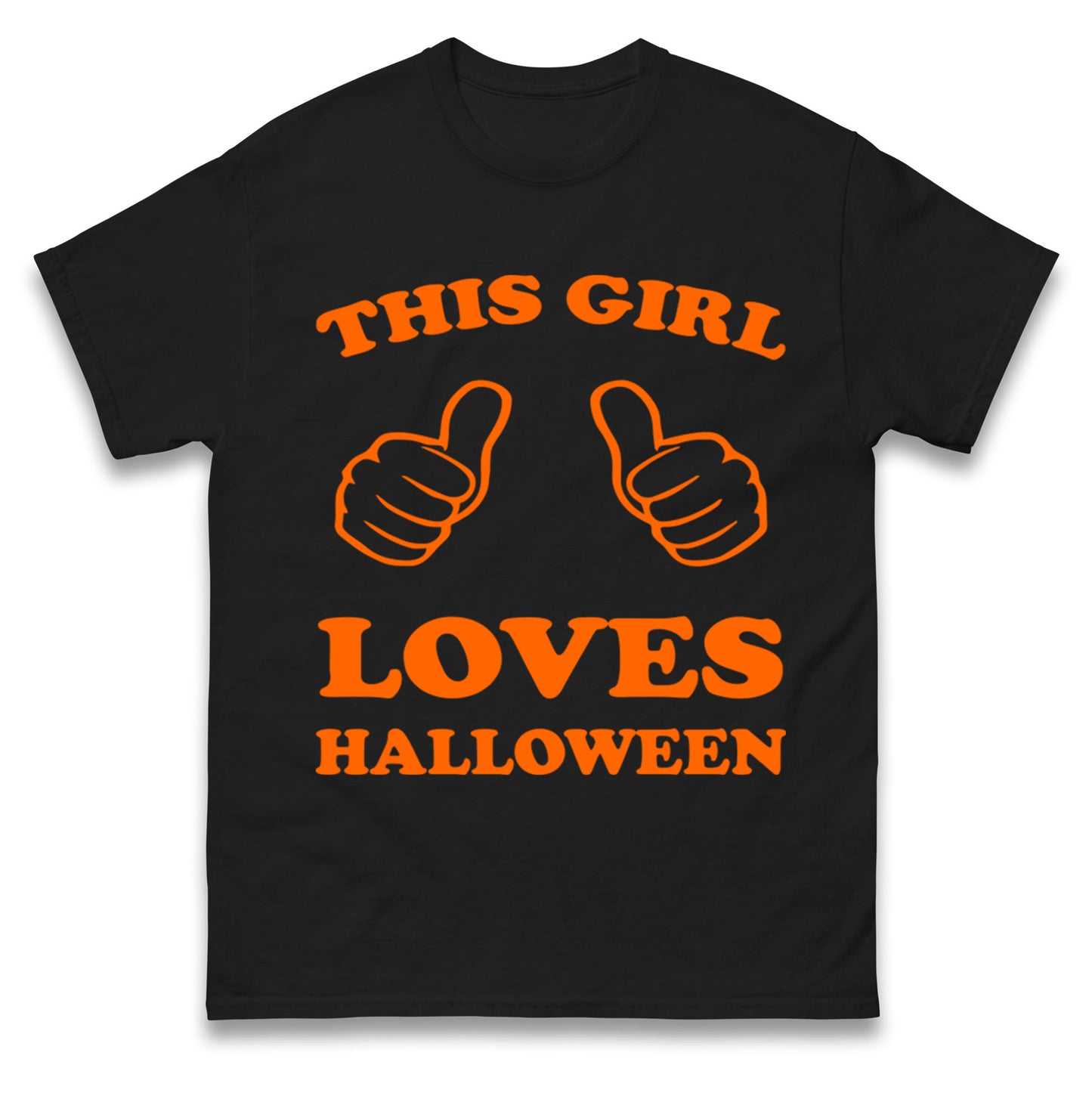 This Girl Loves Halloween T Shirts
