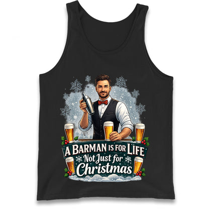Barman Christmas Tank Top