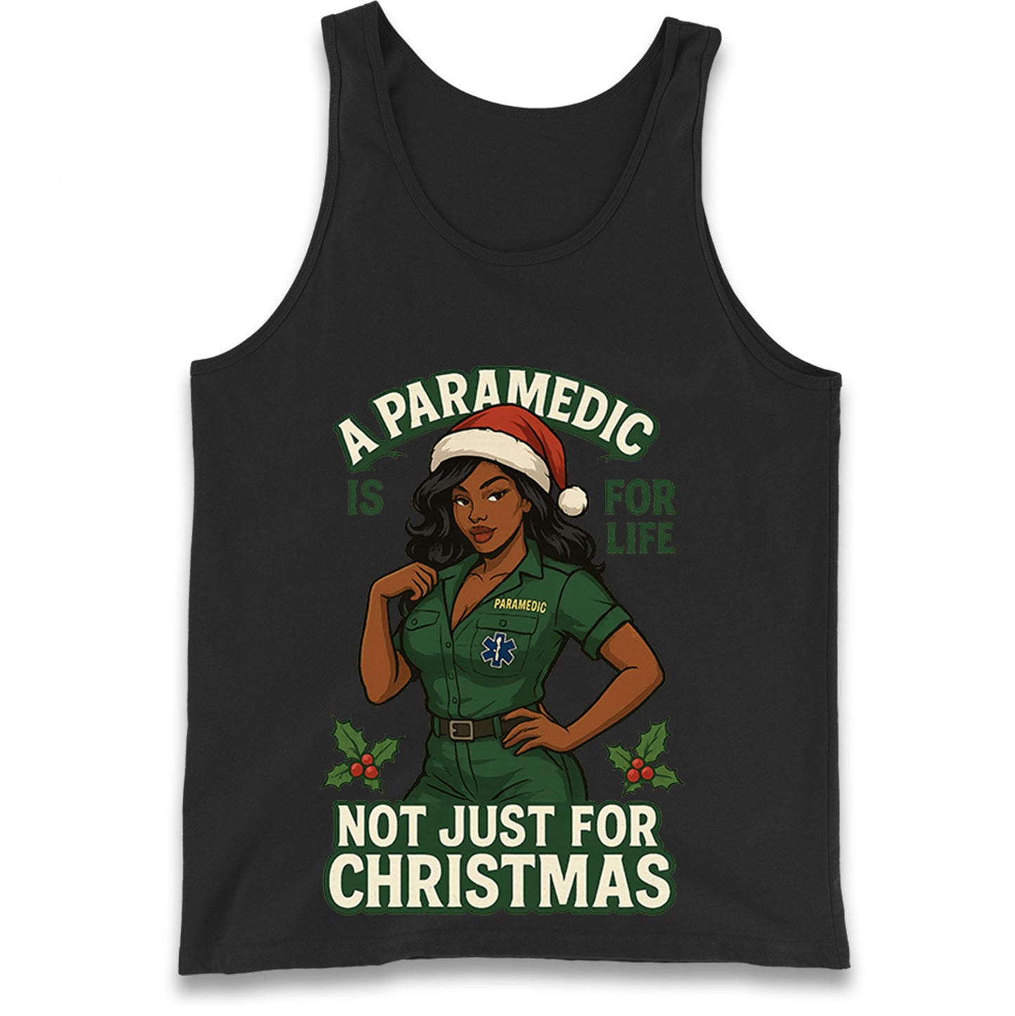 Paramedic Xmas Tank Top