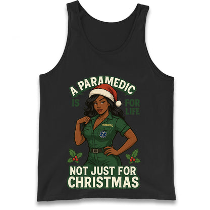 Paramedic Xmas Tank Top