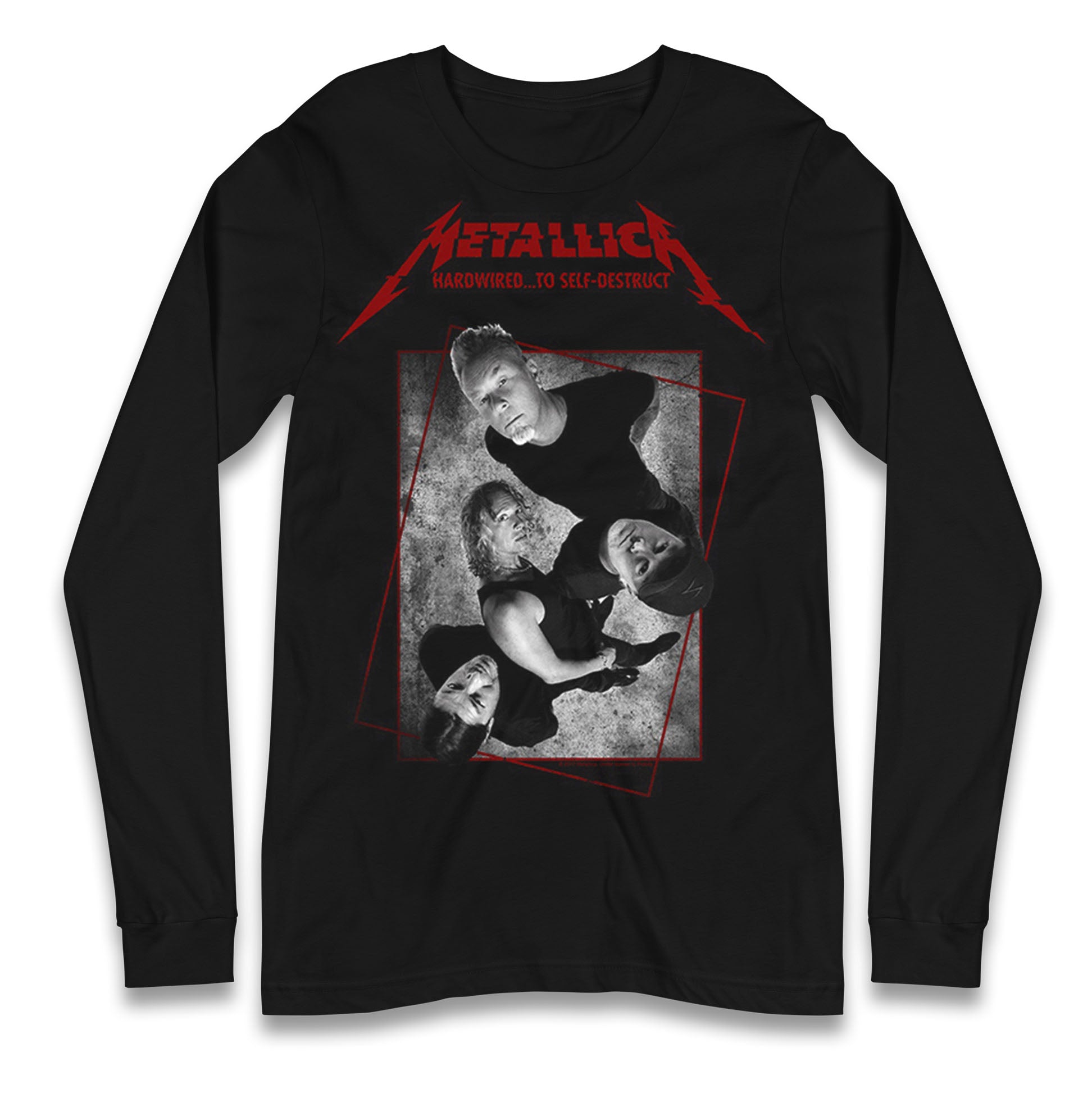 Metallica Songs Longsleeve T Shirt 
