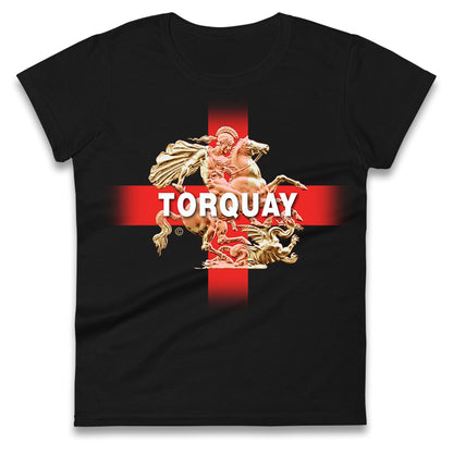 Torquay St George & The Dragon Womens Tee Top
