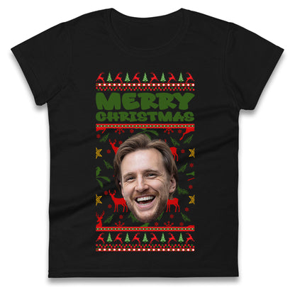 Personalise Merry Christmas t shirt

