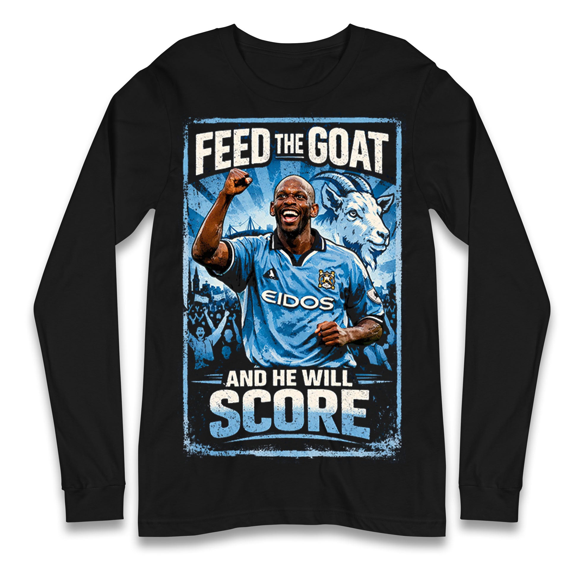 Shaun Goater Manchester City Longsleeve T Shirt