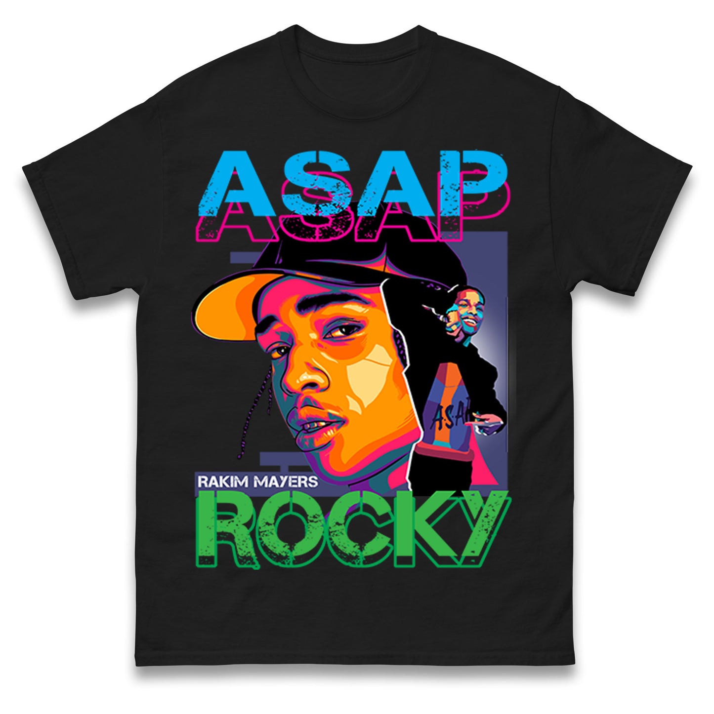 ASAP Rocky Rakim Mayers T Shirt