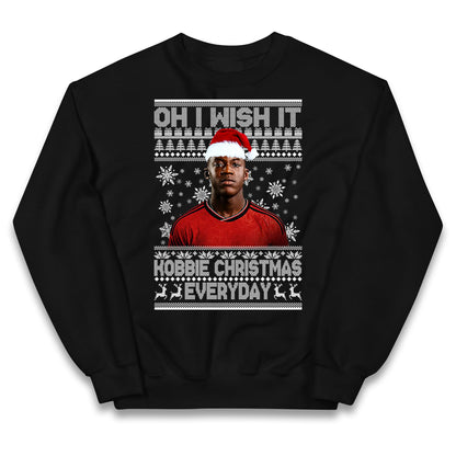 Kobbie Mainoo Christmas Kids Jumper