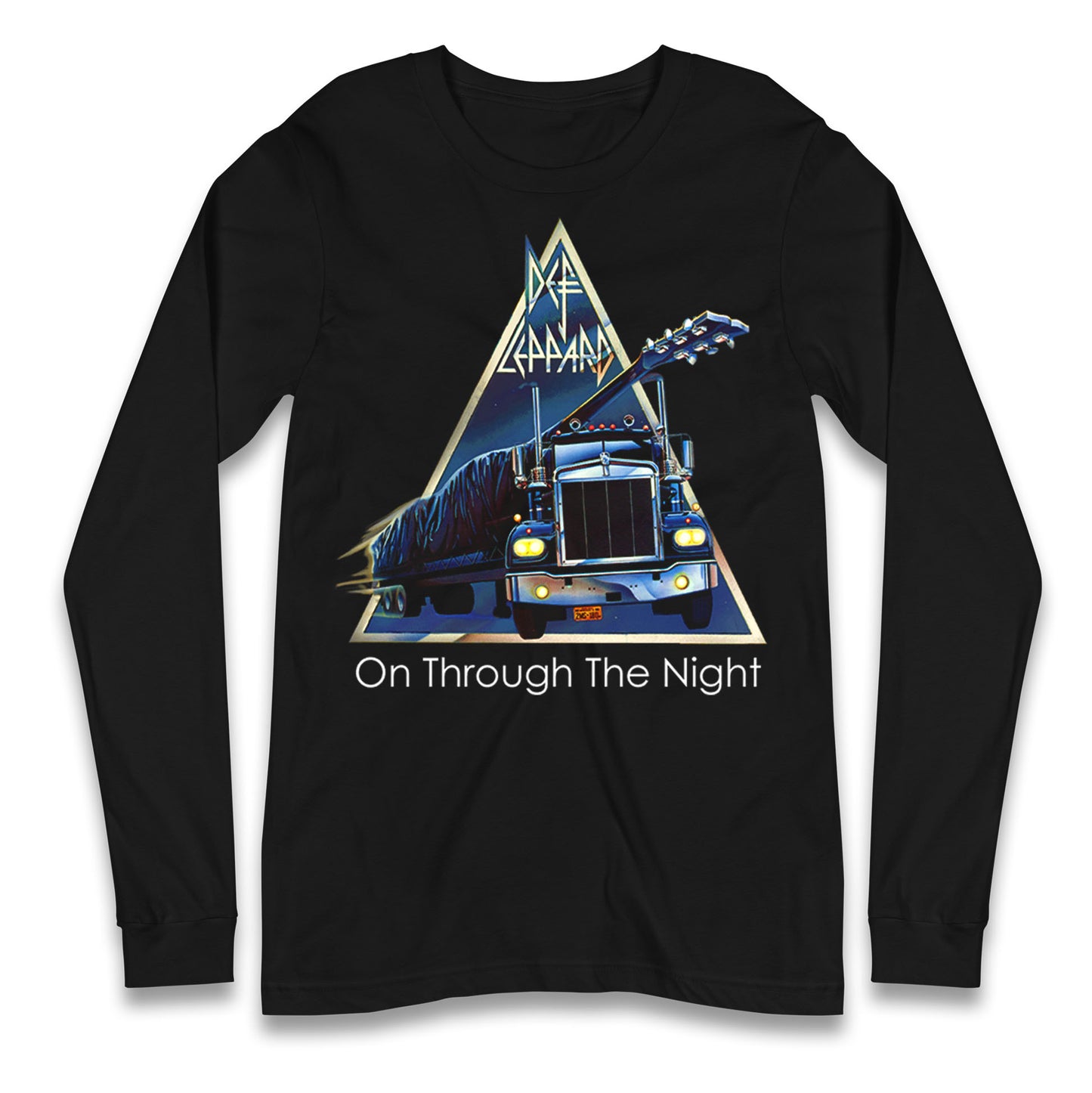 Leppard On Through The Night Longsleeve T Shirt