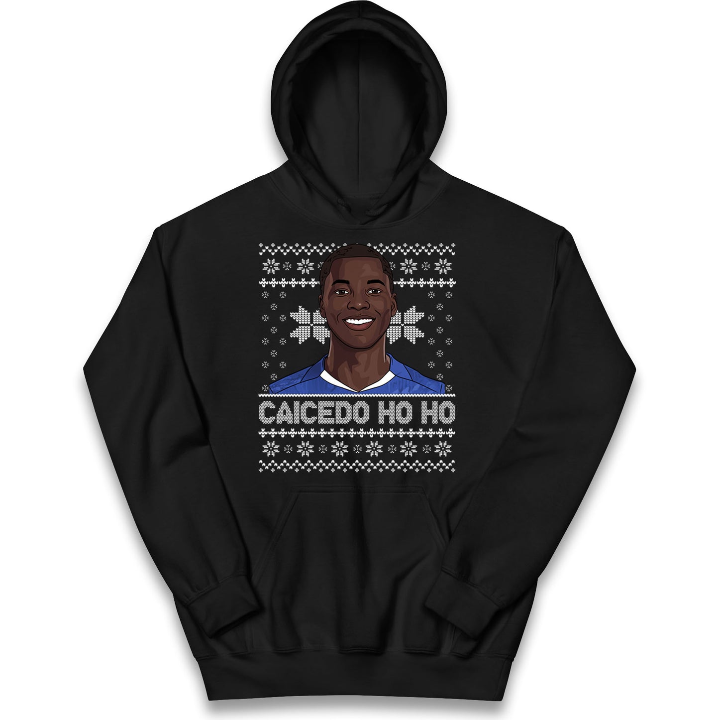 Moises Caicedo Christmas Kids Hoodie