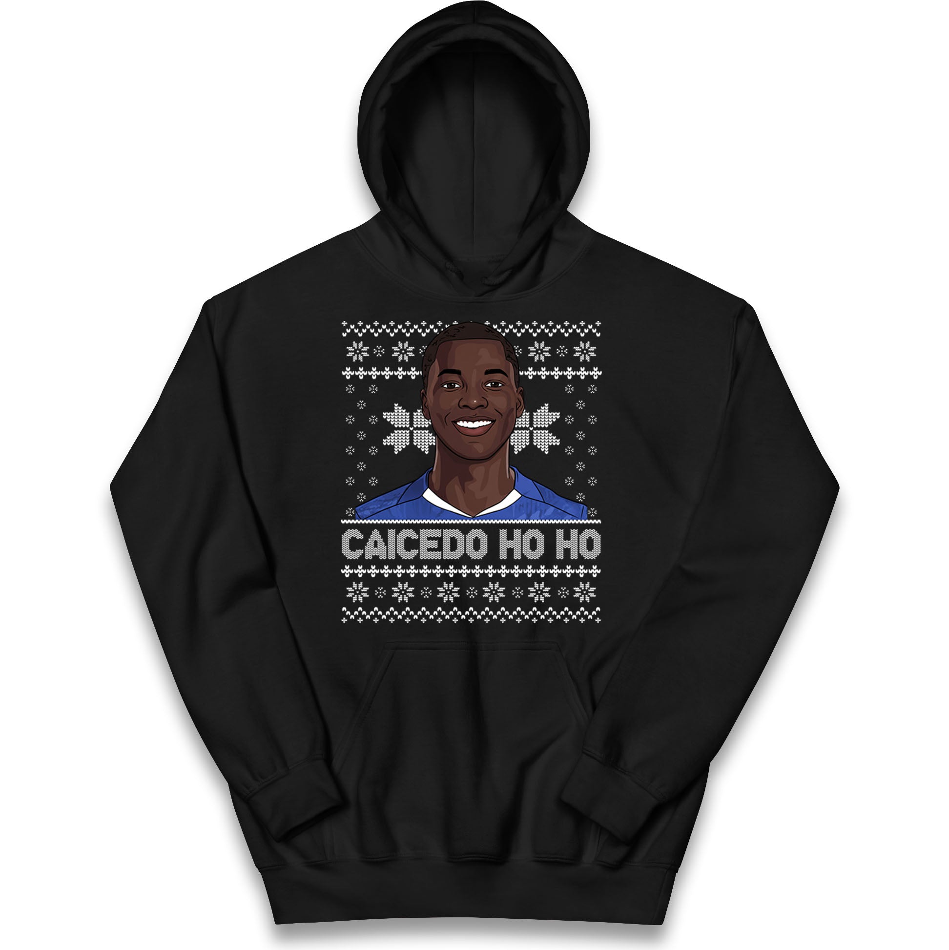 Moises Caicedo Christmas Kids Hoodie