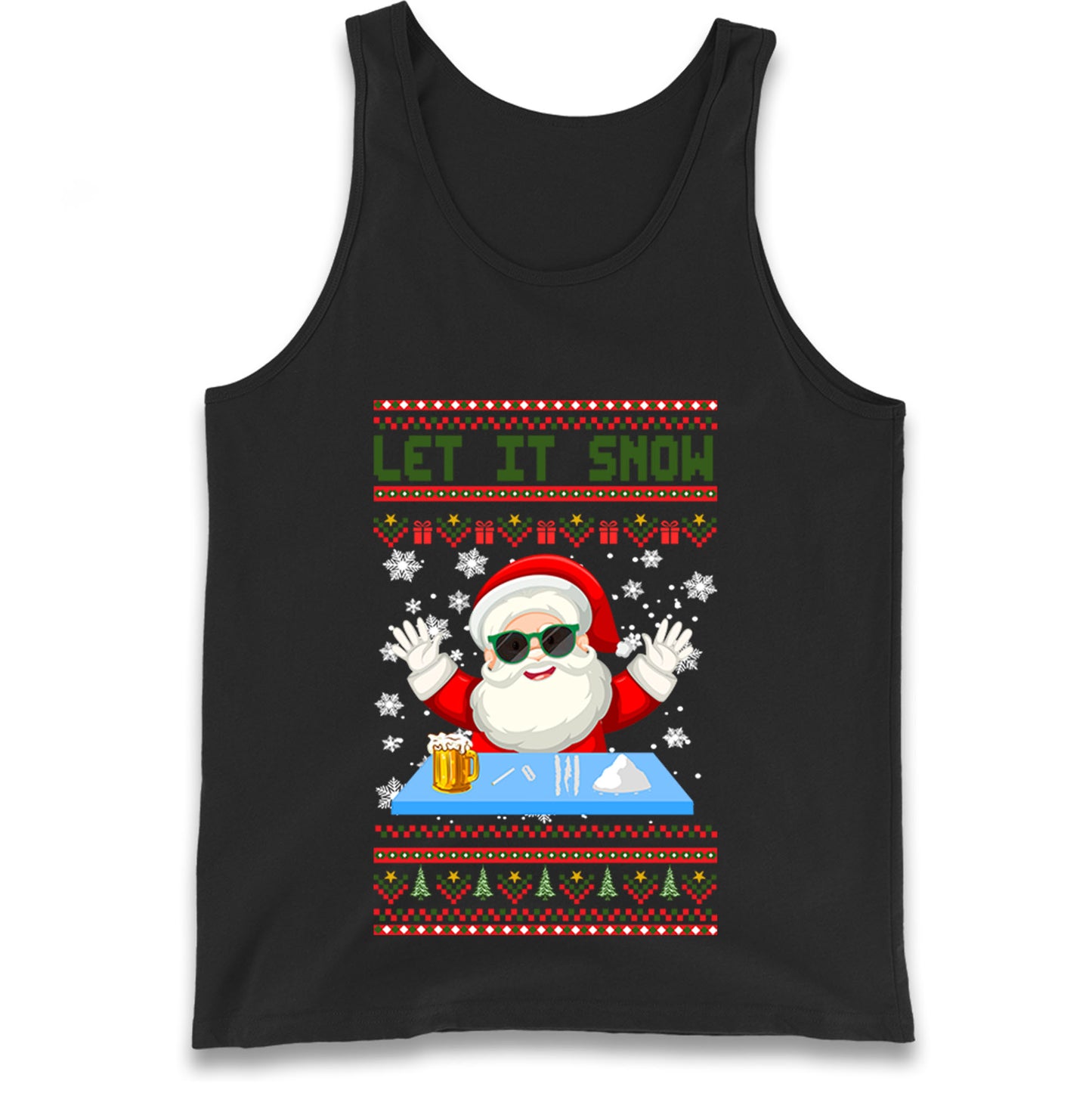 Santa Claus Christmas Tank Top