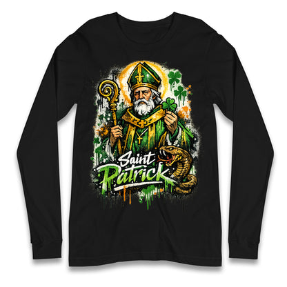 Saint Patrick Ireland Longsleeve T Shirt 