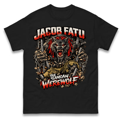 Jacob Fatu The Samoan Werewolf T Shirt