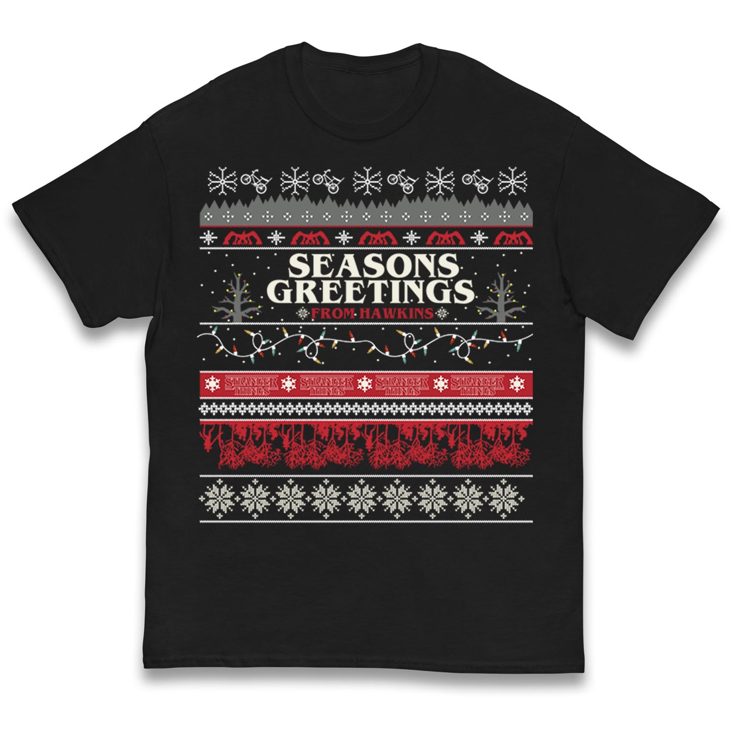 Stranger Things Trailer Kids T Shirt