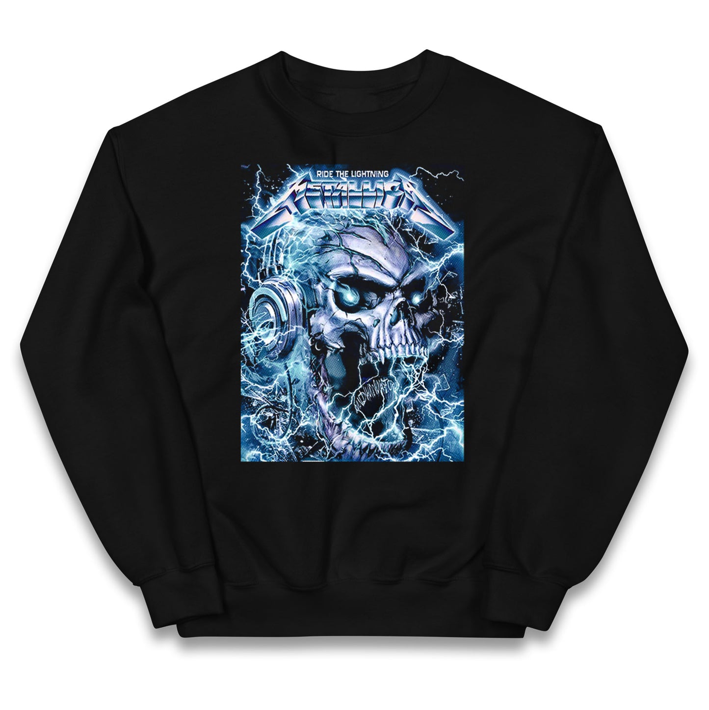 Metallica Ride The Lightning Kids Jumper