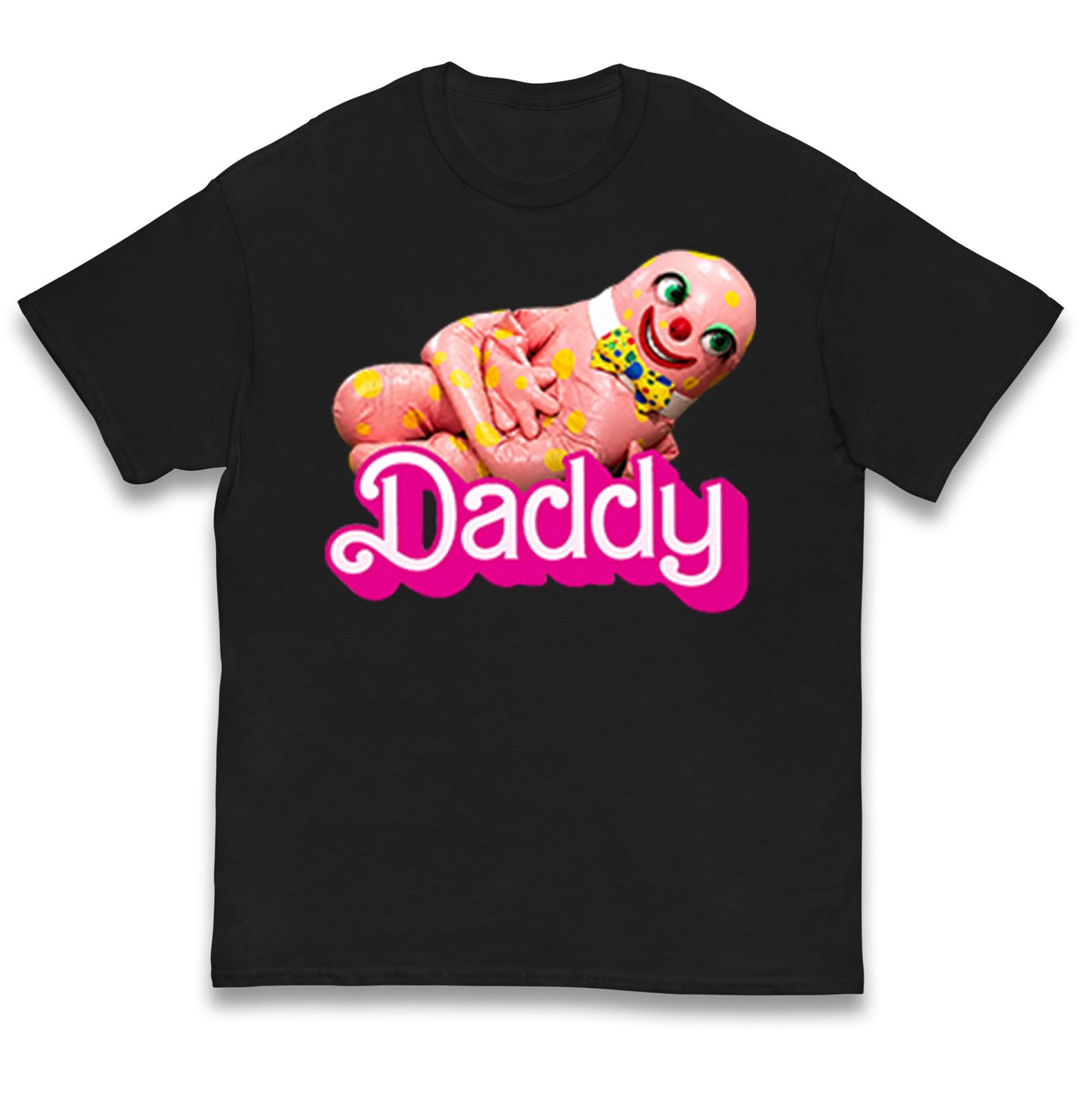 Funny Mr Blobby Daddy 90s Retro Kids T Shirt