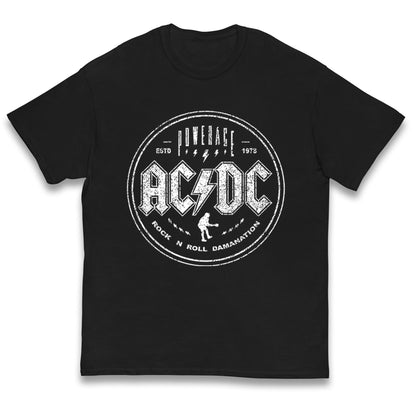 ACDC Rock n Roll Domination Kids T Shirt